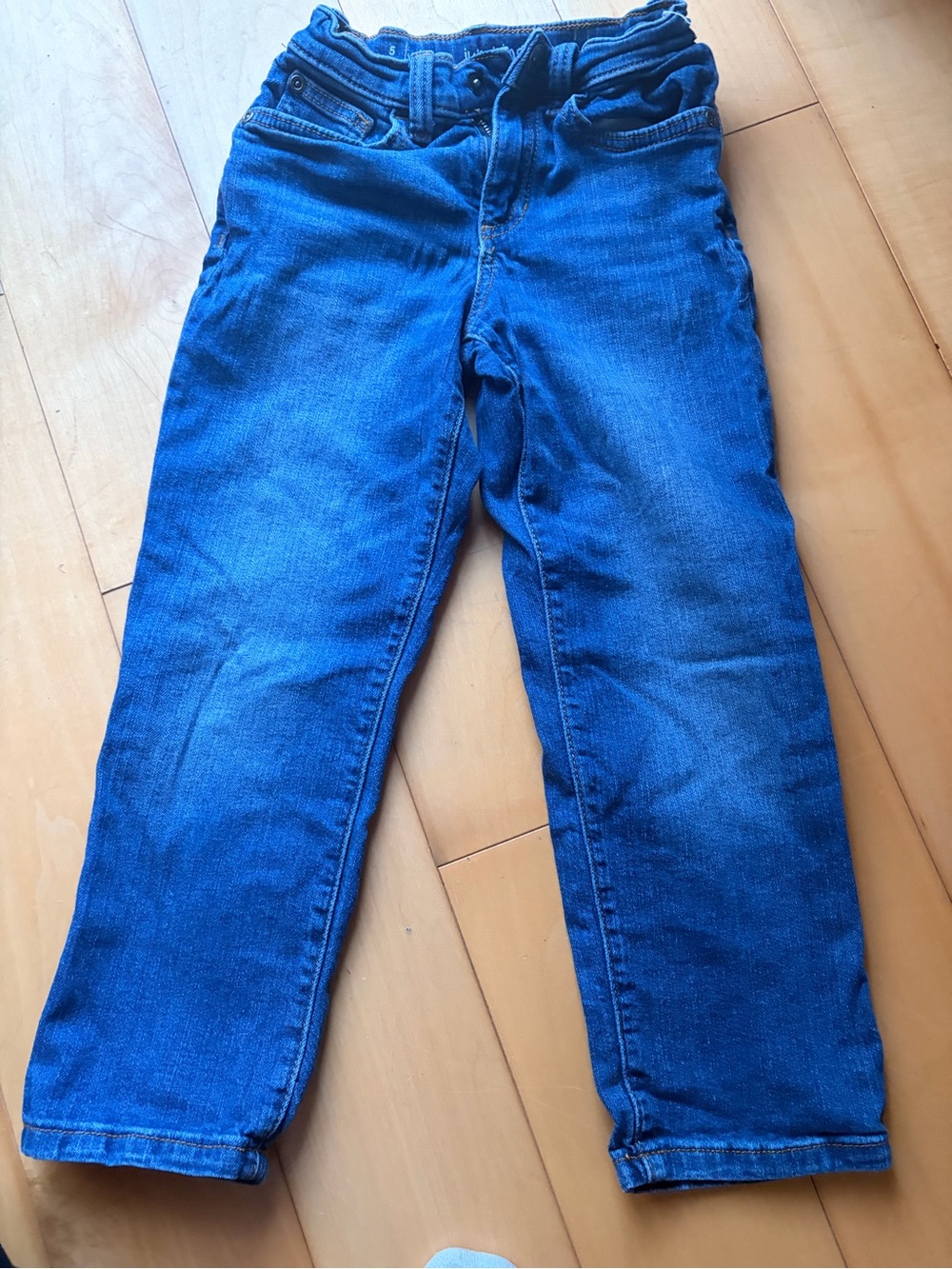 jumping beans Boys' Royal Blue Elastic-Waist Jeans